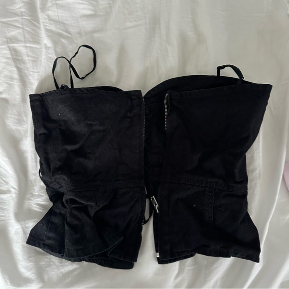 Aritzia Wilfred Loiret Corset Tie Top - Picture 2 of 5